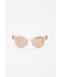 French Connection Chunky Mirror Cat Eye Sunglasses - Multicolour