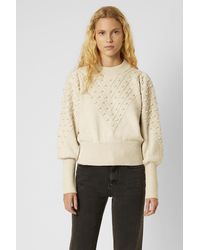 bobble cropped sweater