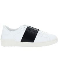 valentino open rockstud trainers