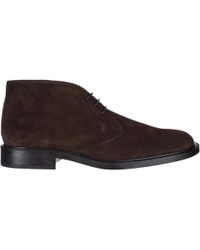 Tod's Desert Ankle Boots - Brown