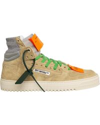 Off-White c/o Virgil Abloh - Court 3.0 Colour-block High-top Sneakers - Lyst