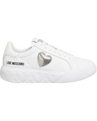 Love Moschino - Puffy Heart Sneakers - Lyst