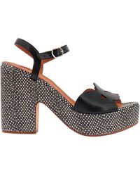 Chie Mihara - Detour Heeled Sandals - Lyst