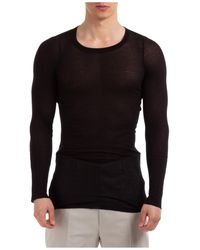 Rick Owens Armless Sweater in White for Men - Lyst
