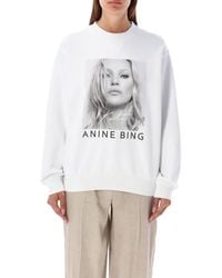 Anine Bing - Kate Moss Print Fleece - Lyst