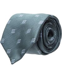 Emporio Armani Cravatta uomo in seta - Blu