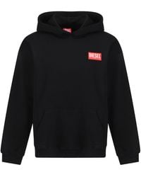 DIESEL - S-boxt-hood-lab Hoodie - Lyst