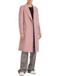 Alberta Ferretti Andere materialien trench coat in Pink Damen Bekleidung Mäntel Regenjacken und Trenchcoats 