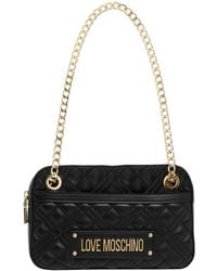 Love Moschino - Lettering Logo Handbag - Lyst