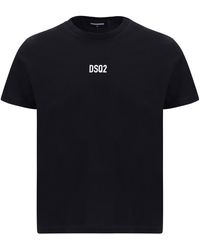 DSquared² - T-shirts And Polos Black - Lyst