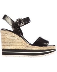 Prada Wedge sandals for Women | Online Sale up to 32% off | Lyst