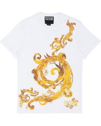 Versace - Watercolour Couture T-shirt - Lyst