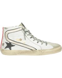 Golden Goose - Shoes High Top Leather Trainers Sneakers Slide - Lyst