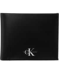 Calvin Klein - Monogram Soft Bifold W/coin Wallets - Lyst