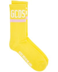 Gcds Logo Socks - Yellow