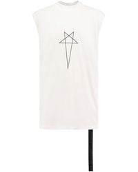 Rick Owens - Sleeveless T-shirt - Lyst