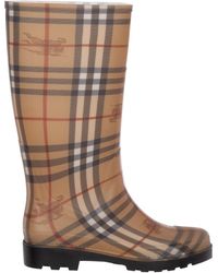 burberry rain boots rubber