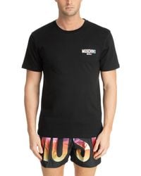 Moschino - T-shirt swim - Lyst