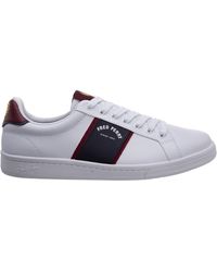 fred perry bianche