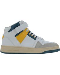Saint Laurent - Lax Mid High-top Sneakers - Lyst