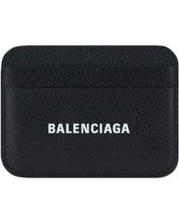 Balenciaga - Cash Logo Cardholder - Lyst