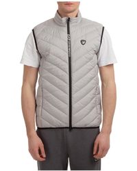 emporio armani ea7 bubble padded gilet