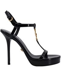 Versace - La Medusa 95 Heeled Sandals - Lyst