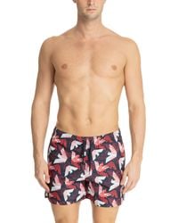 Emporio Armani - Boxer mare swimwear - Lyst