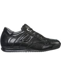 Cesare Paciotti Shoes Leather Trainers Trainers - Black