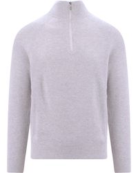 Brunello Cucinelli - Roll-neck Sweater - Lyst