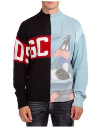 Maglione 'Topolino'Gcds in Lana da Uomo colore Verde | Lyst