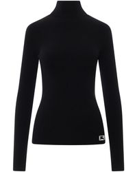 Burberry - Roll-neck Sweater - Lyst
