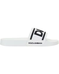 Dolce & Gabbana Slides - White