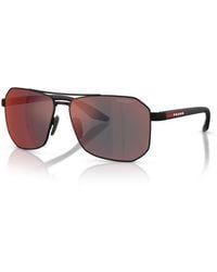 Prada Linea Rossa - Sunglasses - Lyst