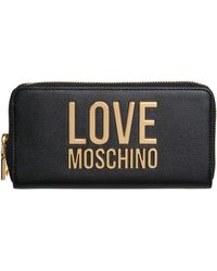 Portafogli e portatessere Love Moschino da donna | Sconto online fino al  20% | Lyst