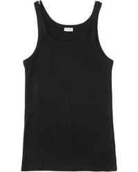 Dolce & Gabbana Sleeveless Tank Top T-shirt - Black