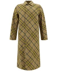 Burberry - Rw Breasted Coat - Lyst