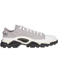 raf simons metallic sneakers