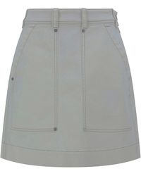 Brunello Cucinelli - Dyed Mini Skirt - Lyst