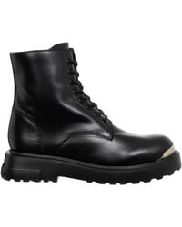 Love Moschino - Lace-up Boots - Lyst