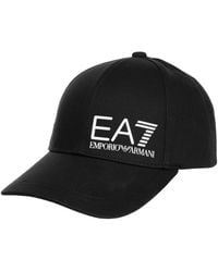 EA7 - Cotton Hat - Lyst