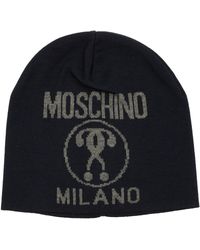 Moschino - Double Bubble Wool Beanie - Lyst