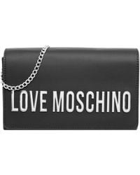 Love Moschino - Maxi Lettering Shoulder Bag - Lyst