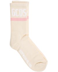 Gcds Logo Socks - Natural