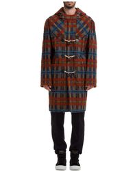 Gabriele Pasini Wool Coat Overcoat - Multicolour