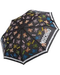 Moschino super mini piccolo Ombrello nero con custodia 8020 umbrella 