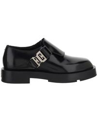 Givenchy Leather Loafers Moccasins - Black