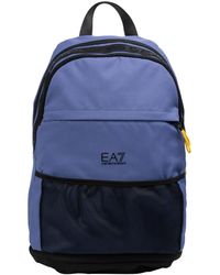 EA7 - Train Logo Backpack - Lyst