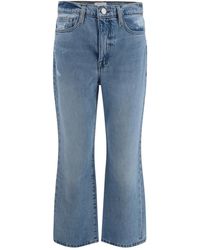 FRAME - Le Jane Ankle Jeans - Lyst