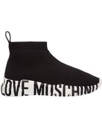 Love Moschino High-top sneakers for Women - Up to 60% off at Lyst.com